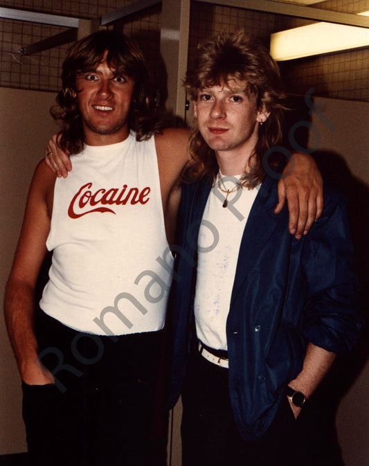 Joe Elliott, Steve Clarke Def Leppard