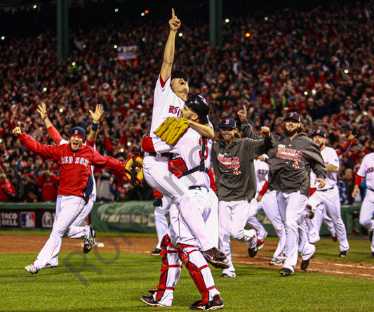 Boston Red Sox win the World Series