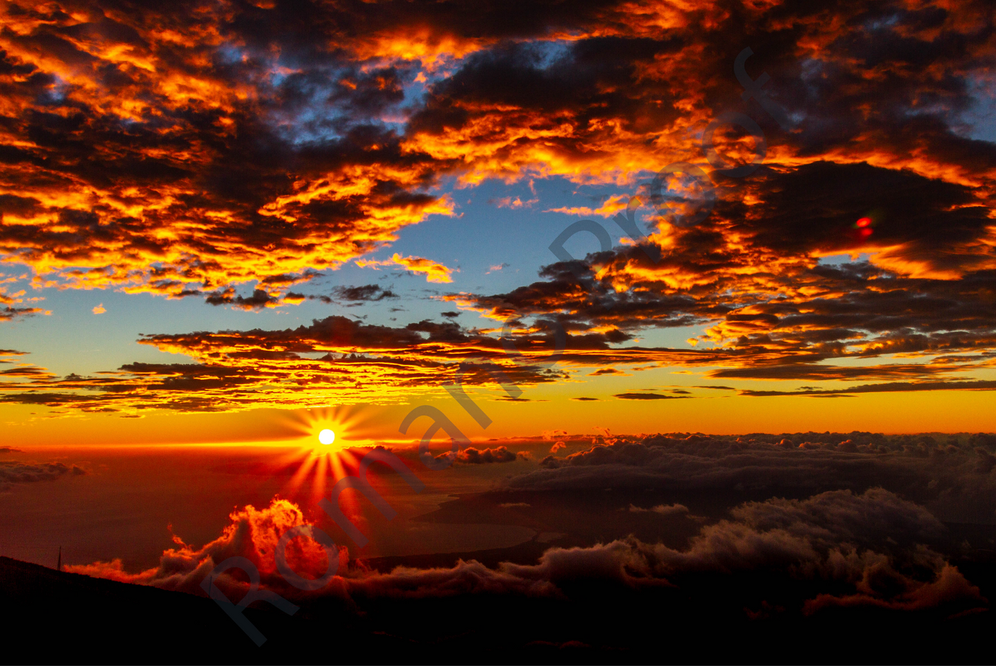 1st Sunrise over Haleakala