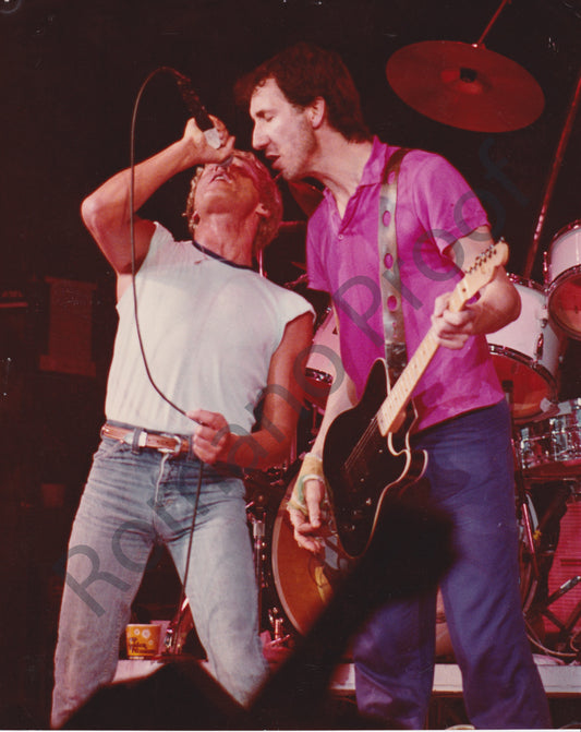 Roger Daltrey and Pete Townsend The Who