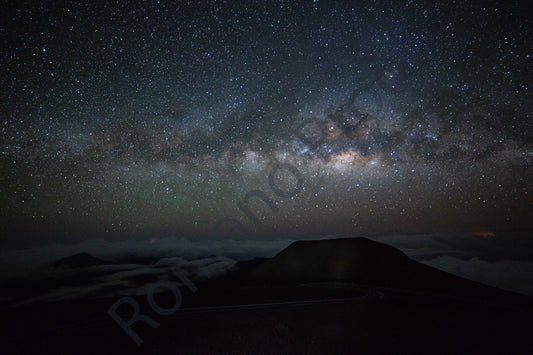 Milky Way over Haleakala